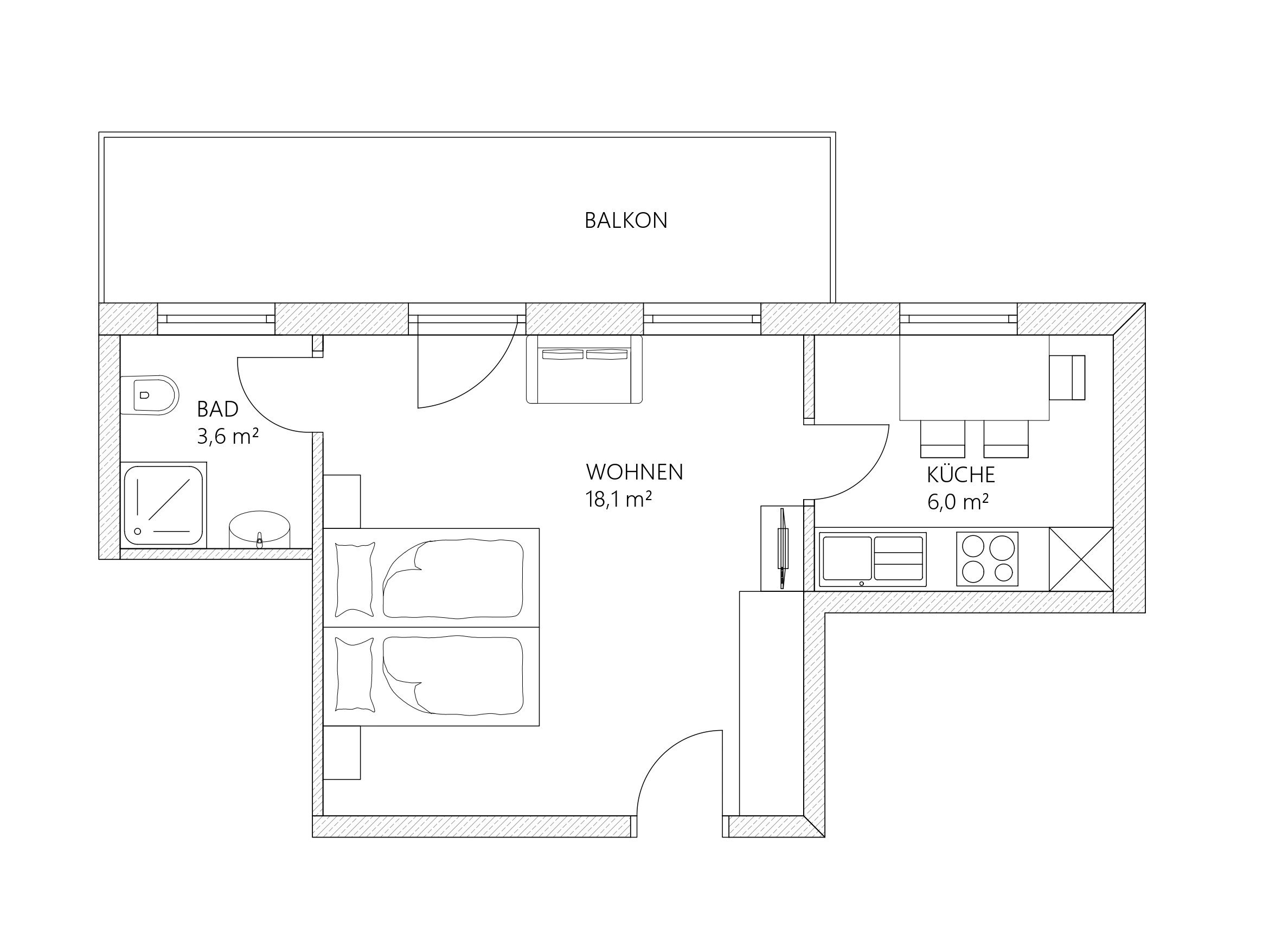 Apartment 2 - Plan